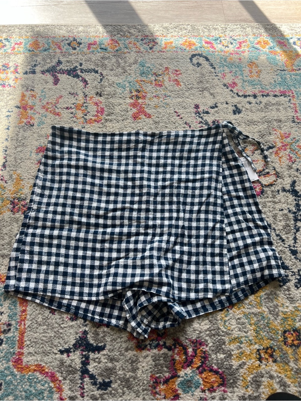 NWT old navy gingham skort